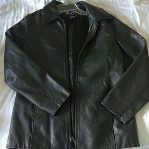 Gap leather jacket